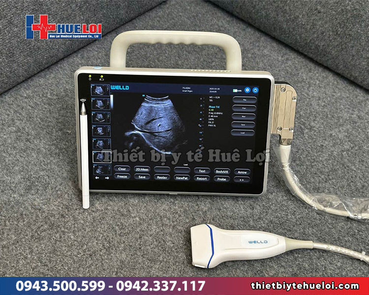 Máy siêu âm xách tay 2 đầu dò